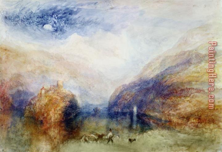 Joseph Mallord William Turner The Lauerzersee with the Mythens